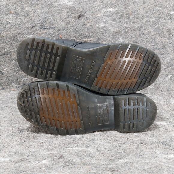 Dr. Martens 1460 W WP Boots Women's Size 10 Black Waterproof Leather Utility - Picture 6 of 8